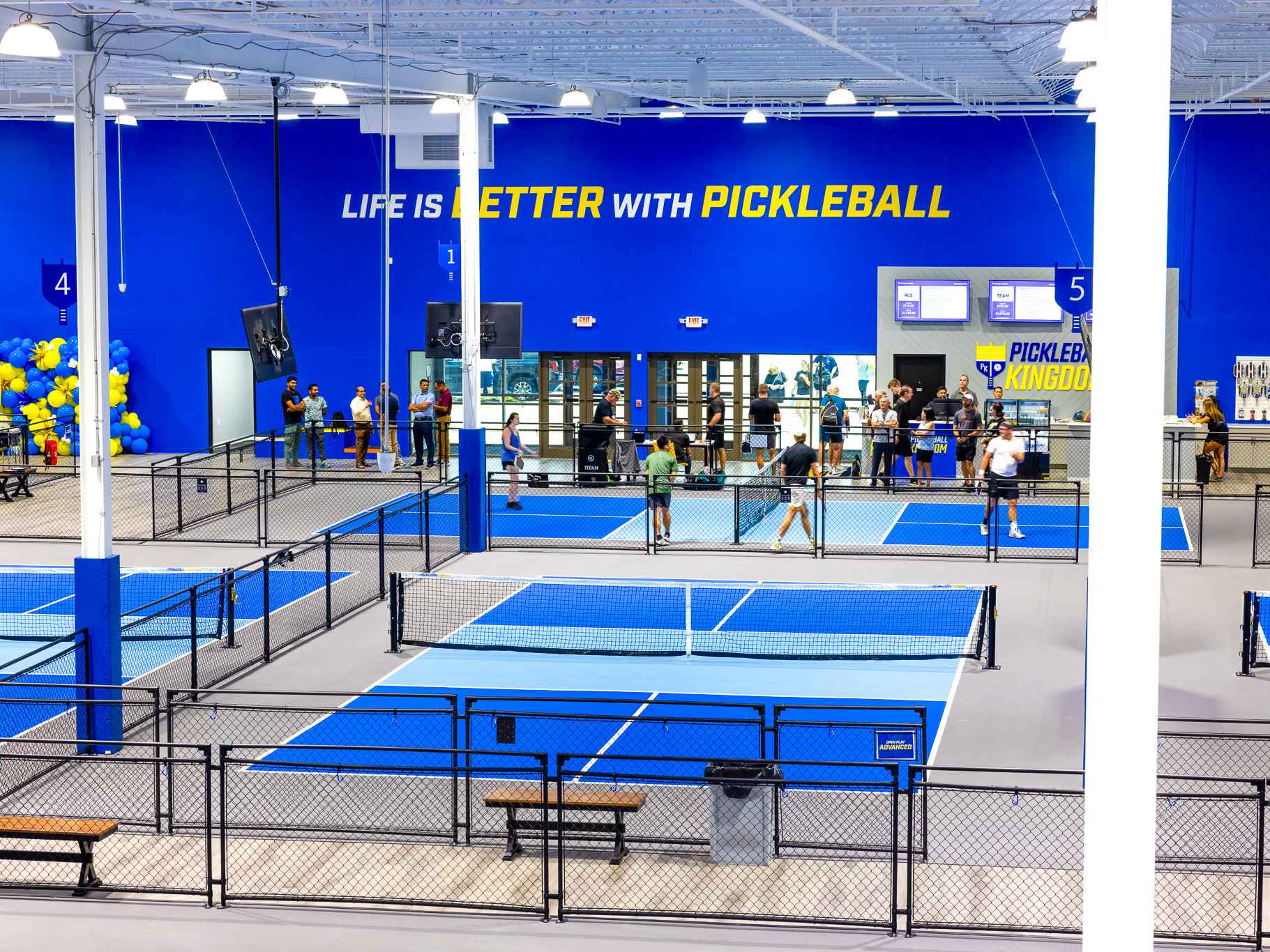 Pickleball Kingdom — Centerville — official PodPlay area photo