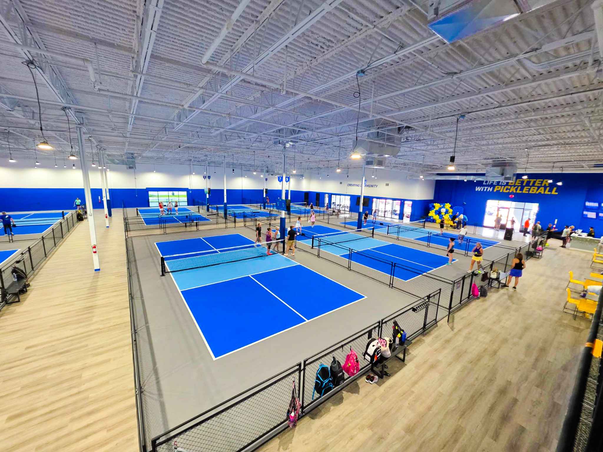 Pickleball Kingdom — Cincinnati Mason — official PodPlay area photo