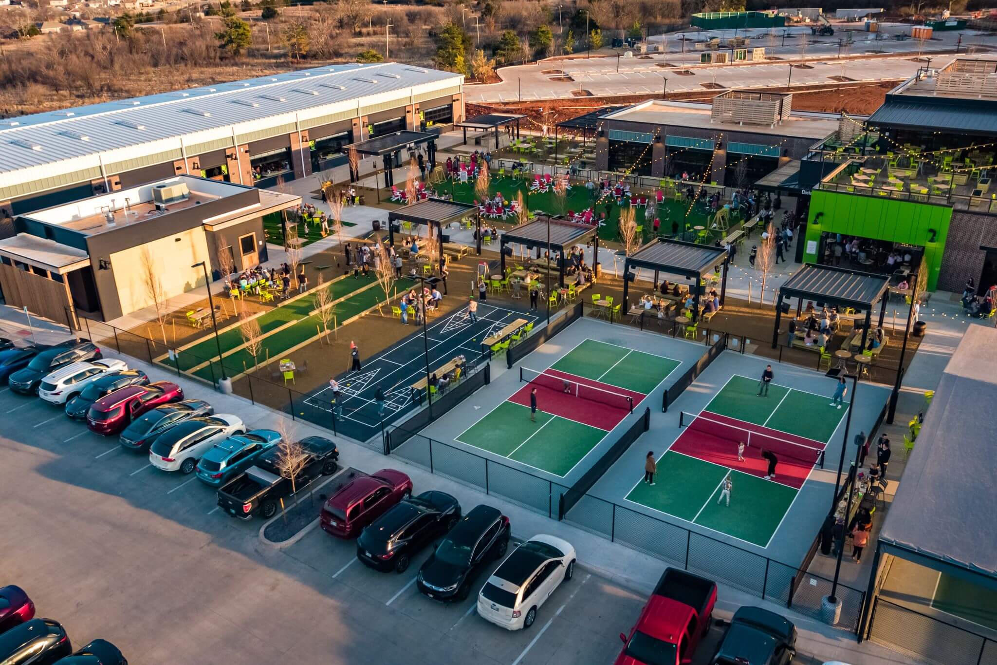 Chicken N Pickle Oklahoma City courts and venue