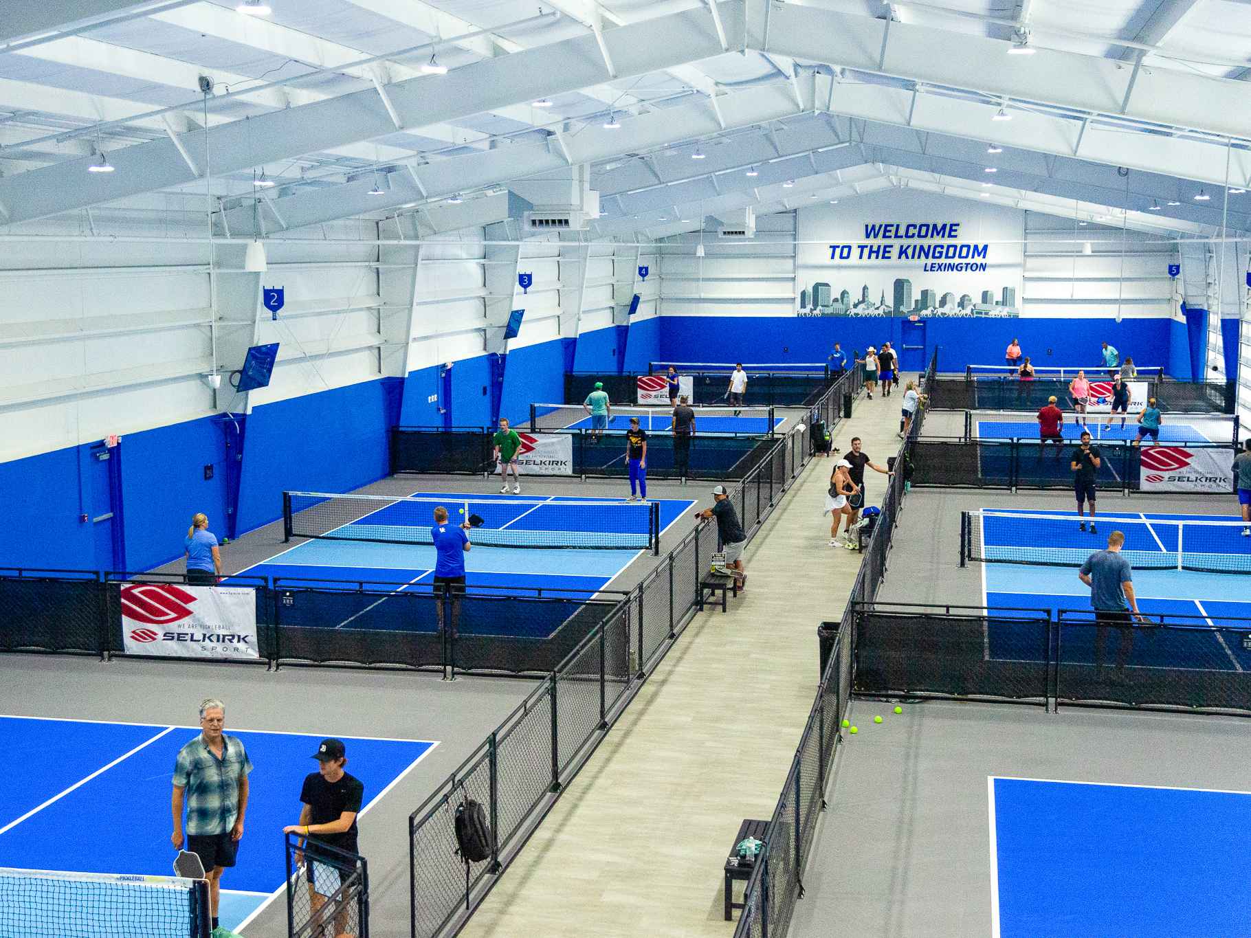 Pickleball Kingdom — Lexington Commons — official PodPlay area photo